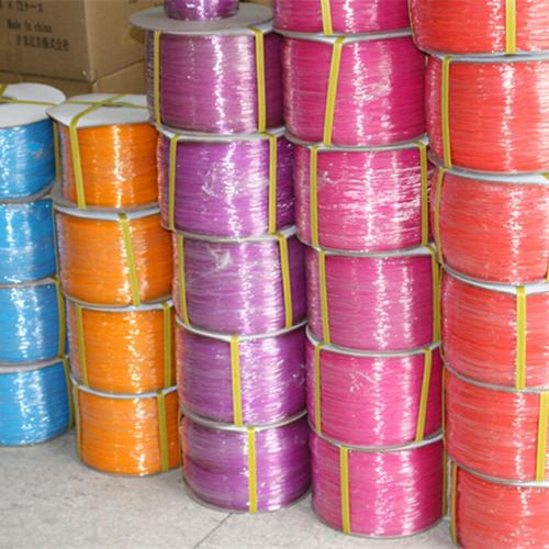 工厂供应pvc绳 多种颜色任选 绳管编织带 绳子批发可开13%增值税